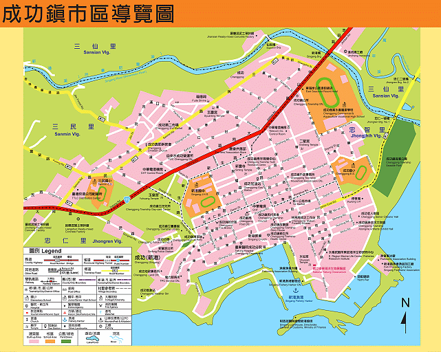 成功鎮市區街道圖